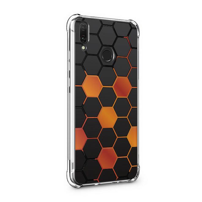 เคส สำหรับ Huawei Y9 Polygon Series 3D Anti-Shock Protection TPU Case [PG002]