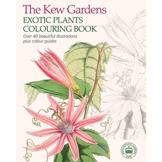 Kew Gardens สมุดระบายสีพืชแปลกใหม่ by Kew Gardens