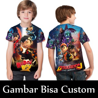 เสื้อยืด พิมพ์ลายการ์ตูน Boboiboy Fullprint ภาพยนตร์ 2 สําหรับเด็ก