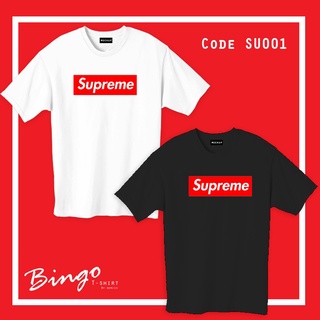 [S-5XL] เสื้อยืดลาย SUPREME ใส่ได้ทั้งชายหญิงยืด.สบาย.รัก