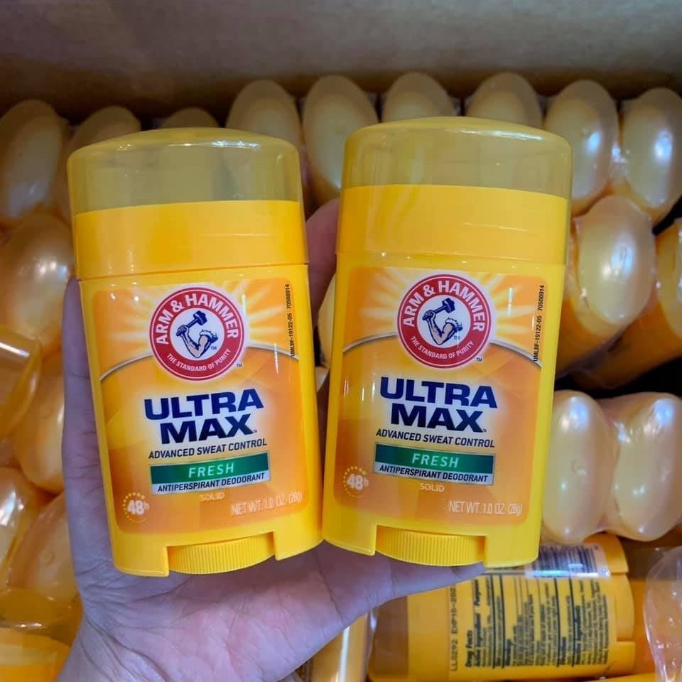 Arm & Hammer Ultra Max Advanced Sweat Control Fresh Antiperspirant Deodorant 28g