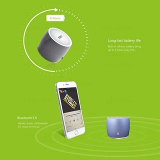 EWA A 103 ลำโพง Bluetooth ไร้สายขนาดจิ๋วแต่แจ๋ว ของแท้ คุณภาพเสียงเบสหนัก มีกล่องใส่เพื่อเก็บลำโพง
