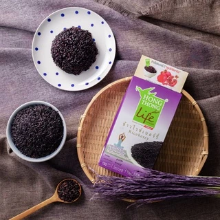 หงษ์ทองไลฟ์ ข้าวไรซ์เบอร์รี่ Organic ขนาด 1 กิโลกรัม (6 กล่อง)R6