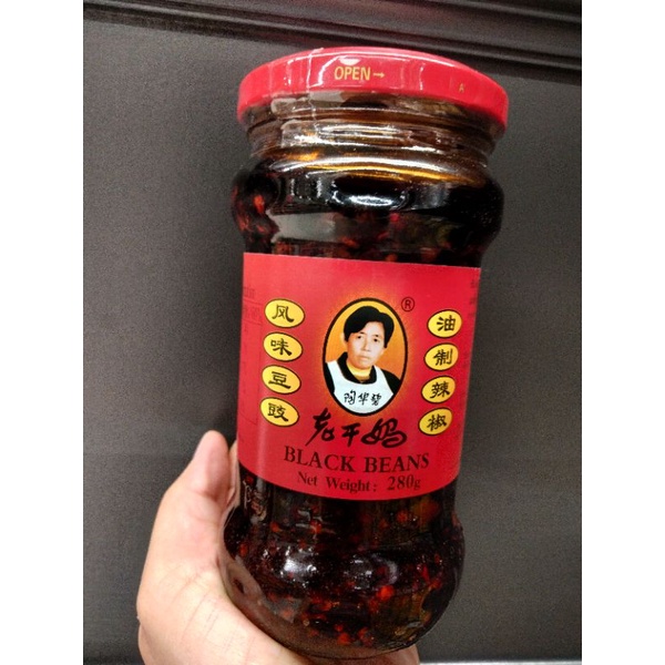 Laoganma Black Beans น้ำพริกถั่วเหลืองทอด 280 กรัม ราคาสุดฟิน