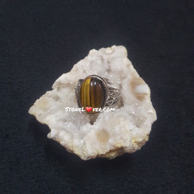 แหวนหินไทเกอร์อาย Tiger's Eye