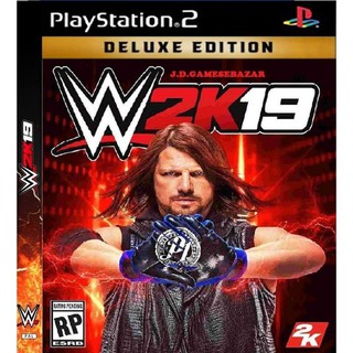 แผ่นเกมส์ แผ่นเกมส์ WWE 2K19 PS2 Playstation2 คุณภาพสูง ราคาถูก