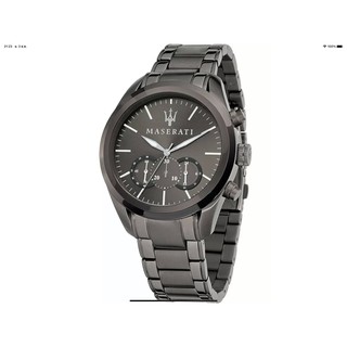 นาฬิกา MASERATI MENS R8873612002 TRAGUARDO QUARTZ CHRONOGRAPH พร้อมกล่อง (ใหม่)