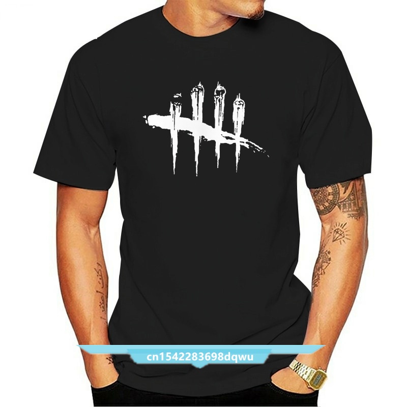 Dead by Daylight logo T Shirt Dead by Daylight Daylight Dead day death light เกมไอน้ําอะนิเมะคอมพิวเ