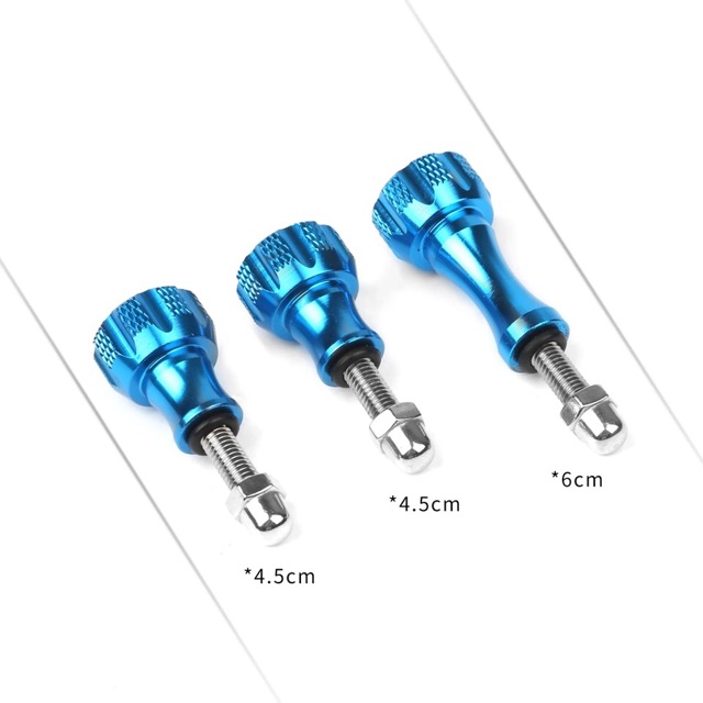 GoPro CNC Screw Set (3 pcs) ชุดสกรู อลูมิเนียม สำหรับ GoPro Action Camera - รูปที่ 4