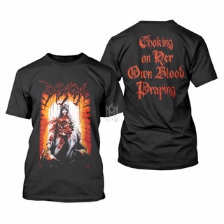 เสื้อยืดผู้ชาย เสื้อยืด DISGORGE - CHOKING S-5XL