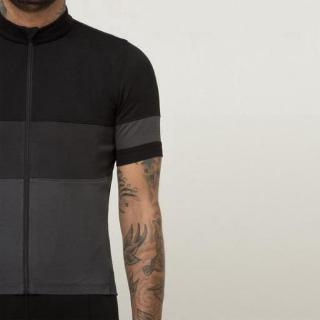 【ในสต็อก】ผู้ชายขี่จักรยานย์จักรยานเสือภูเขา Rapha Tricolor ย์ MTB เสื้อขี่จักรยานเสื้อ