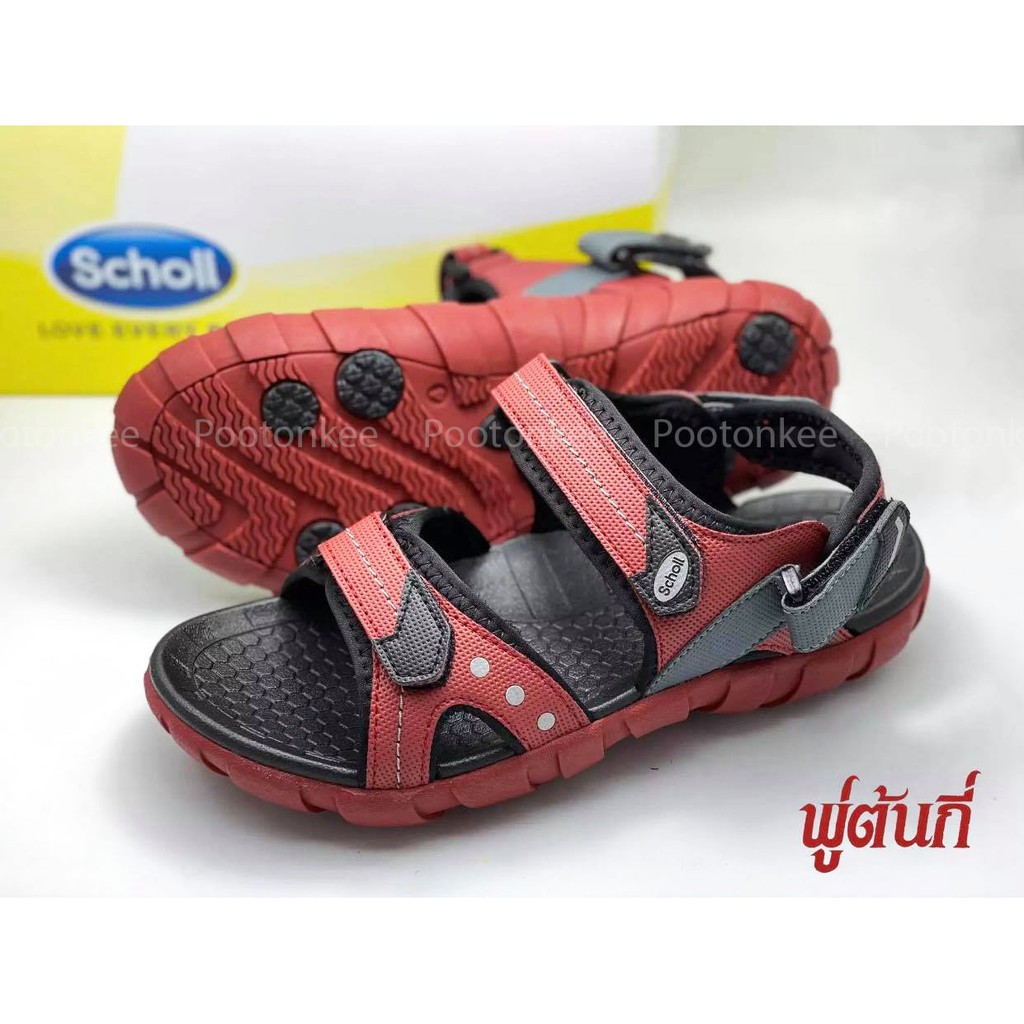Scholl รองเท้าสกอลล์-นโปเลียน Napolien รองเท้ารัดส้น สำหรับผู้ชายและผู้หญิง Comfort Sandal เบา ทนทาน