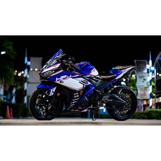 สติ๊กเกอร์ Full Body Yamaha YZF R3 ลาย HP4 (โมเดลเก่า)