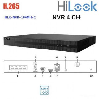 เครื่องบันทึกHILOOK  IP 4CH. NVR-104MH-C