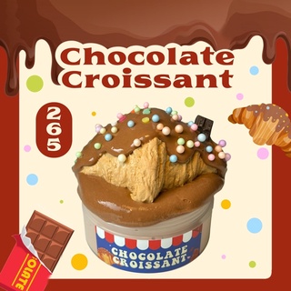 สไลม์ DIY "Chocolate Croissant" | fufustudio_