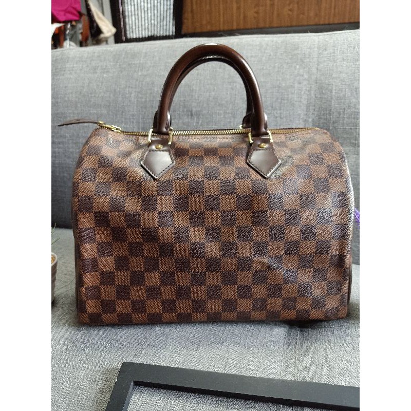 Lv Speedy Damier 30 ปี14 หลุยส์ แท้ 💯