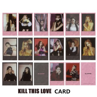 clacck pink mini 2 special kill this love same style แผ่นแม่แบบแฮนด์เมดสําหรับใส่บัตร