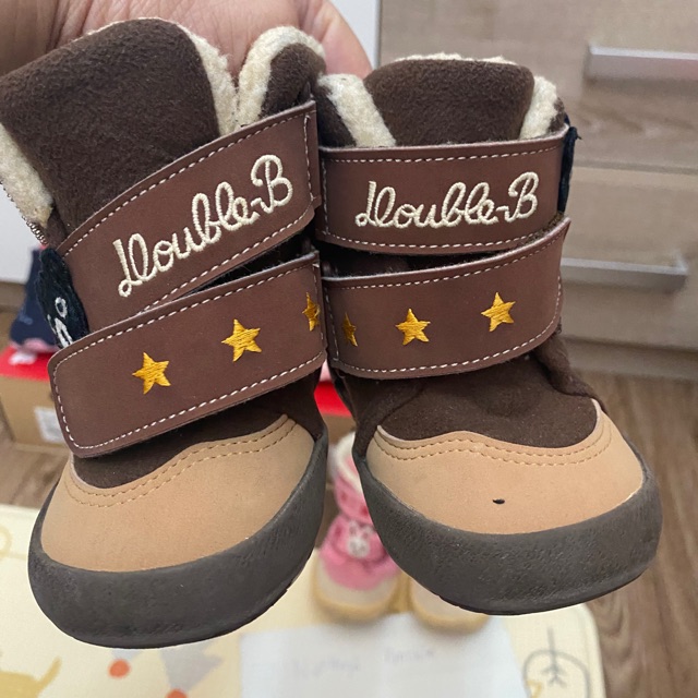 รองเท้าบูทsize13 mikihouse double B