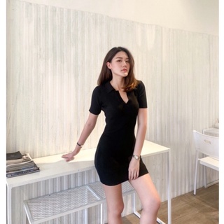 LURP008 มินิเดรส ความยาวที่พอดีมาก ได้ทั้งลุคน่ารักและเซกซี่