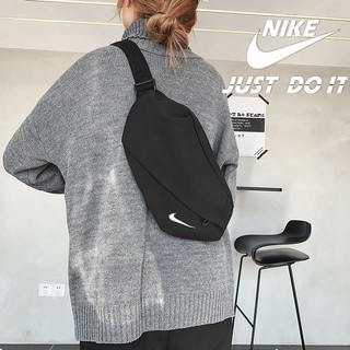 Nike  ผู้ชายและผู้หญิง unisex เดินทางกีฬาสบาย ๆ กระเป๋าคาดเอวเล็กกระเป๋ากีฬา