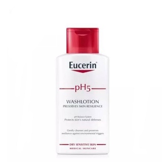 Eucerin pH5 WASH LOTION 200 ml ยูเซอริน พีเอช 5 สกิน โพรเทคชั่น วอชโลชั่น 200มล