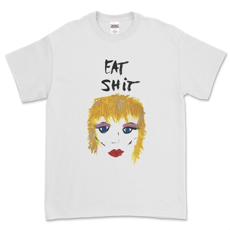MILEY CYRUS - เสื้อยืด EAT SHIT