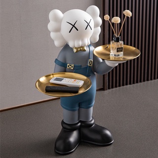 ตุ๊กตาkaws ถาดวางของ ถาดวางไวน์ ถาดวางสกินแคร์ ตุ๊กตาเรซิ่น ถาดวางเครื่องประดับ จัดส่งฟรี