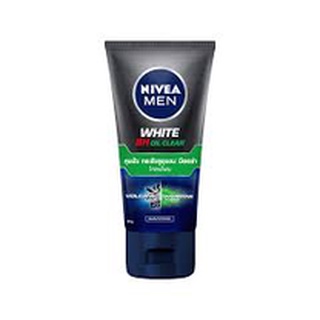 นีเวีย เมน ไวท์ ออยล์ เคลียร์ มัด โฟม 50 กรัม  Nivea Men White Oil Clear Mud Foam 50 g