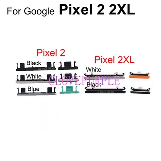 อะไหล่ปุ่มปรับระดับเสียงด้านข้าง สําหรับ Google Pixel 2 XL 2XL