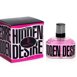 ราคาต่อขวด น้ำหอมผู้หญิง DC PERFUME HIDDEN DESIRE DORALL COLLECTION ปริมาณ 100 มล. กลิ่นหวานนุ่มนวล เซ็กซี่มีเสน่ห์