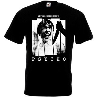 tshirtเสื้อยืดคอกลมฤดูร้อนเสื้อยืด พิมพ์ลายโปสเตอร์ Psycho คุณภาพสูง สไตล์สปอร์ต สําหรับผู้ชายSto4XL