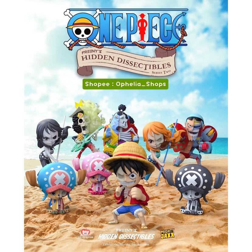 [พร้อมส่ง] Mighty Jaxx One Piece series 2 ลิขสิทธิ์แท้ ♥️ Freeny’s Hidden Dissectibles Luffy ลูฟี่ วันพีช ฟิกเกอร์