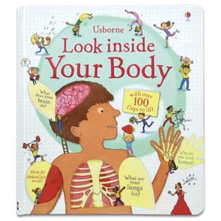 หนังสือ Usborne ภาษาอังกฤษ look inside your body(ETT)