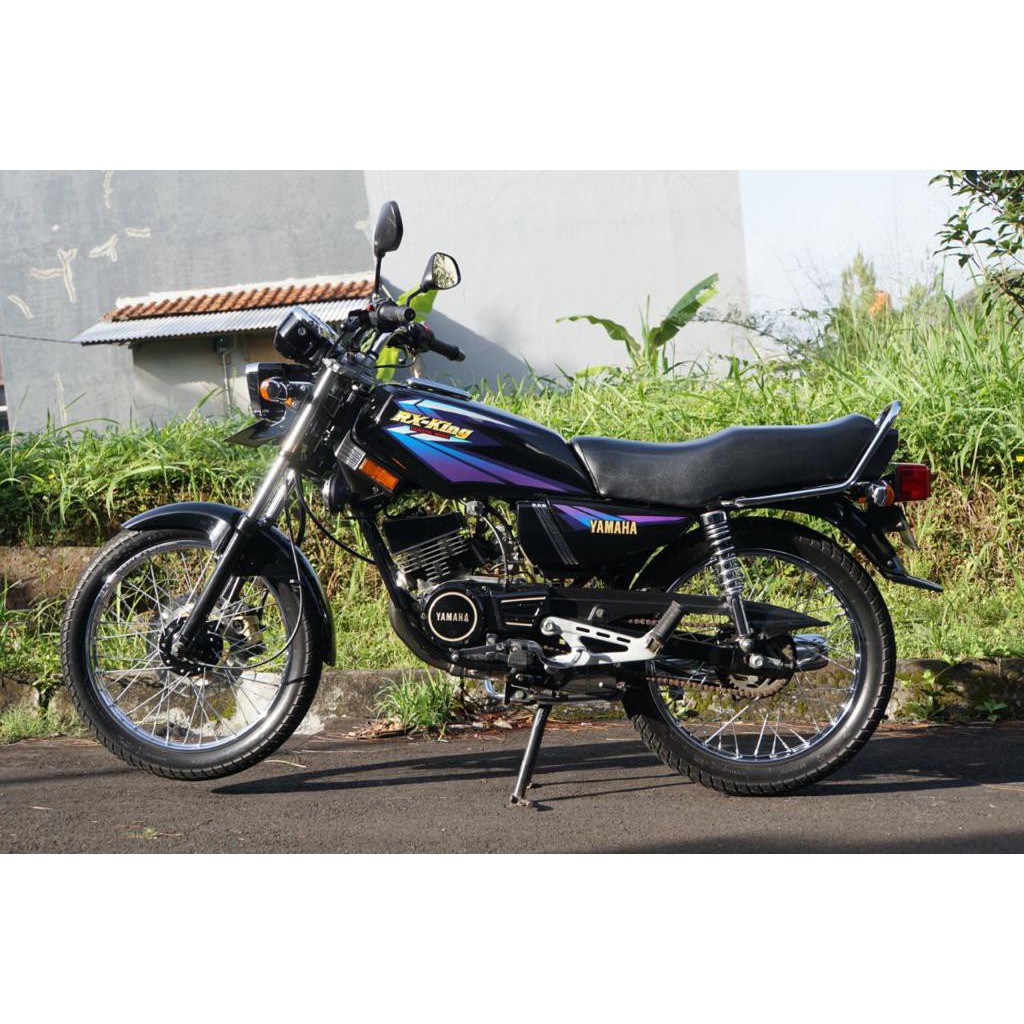 Yamaha Rx King 2002 สติ๊กเกอร์สีฟ้าสําหรับติดตกแต่งรถมอเตอร์ไซค์ audriacollection.th ThaiPick