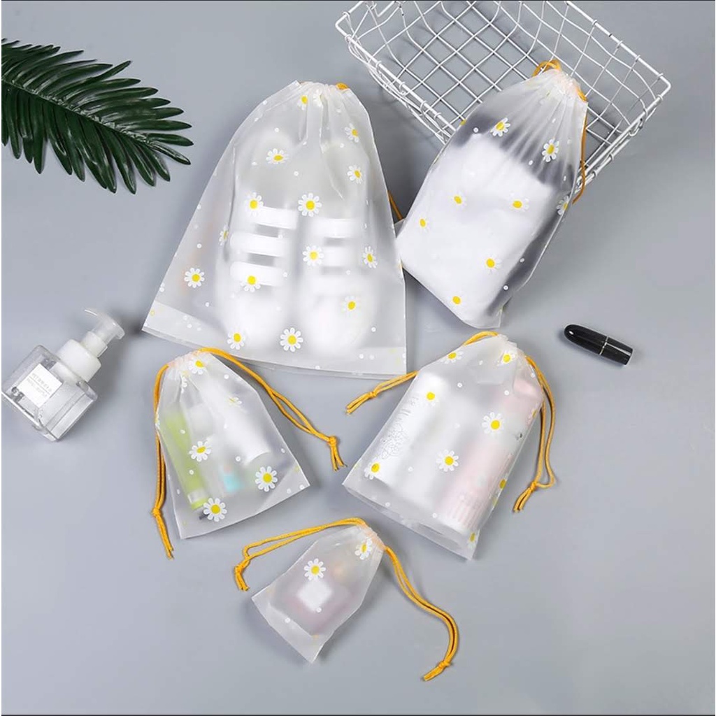 !!! สินค้าพร้อมส่ง!!! ถุงรูด จัดระเบียบ เก็บของ ใส่ของ พลาสติก
