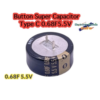 0.68F 5.5V Super Capacitor 21.5mm*9.5mm สำรองข้อมูลหน่วยความจำ CP10285