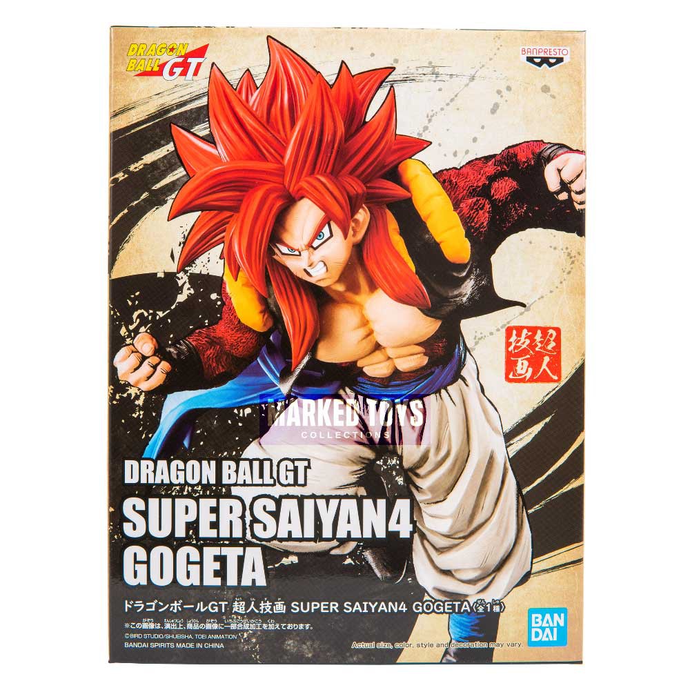 ฟิกเกอร์ Banpresto Dragonball GT Super Saiyan 4 Gogeta ของเล่นสําหรับเด็ก