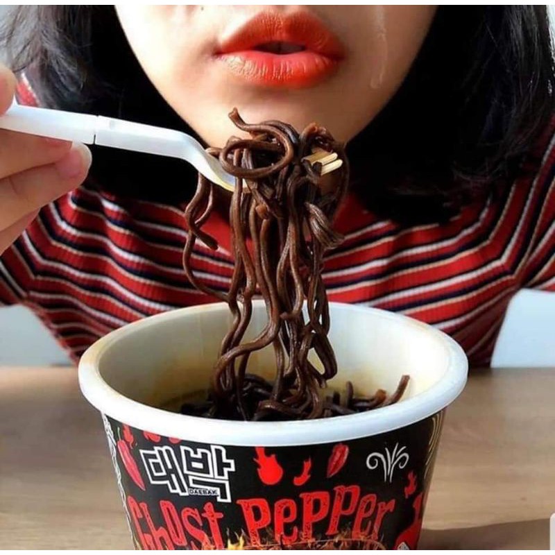 มาม่าผีเผ็ดที่สุดในโลก❤❤คัพละ48บาทเท่านั้น