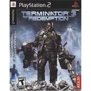 แผ่นเกมส์ Terminator 3 The Redemption PS2 Playstation 2 คุณภาพสูง ราคาถูก