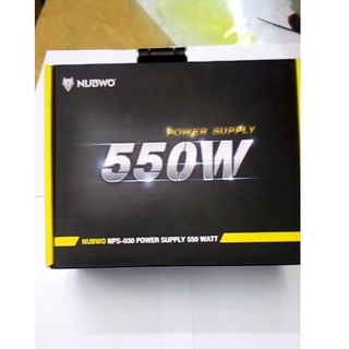 POWER SUPPLY NUBWO LEAGUE NPS-030 550W , NPS-020 650W รับประกันศูนย์2ปี