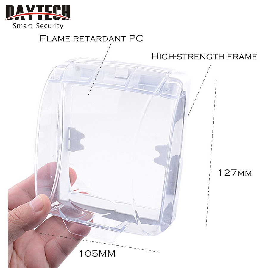 【new】’Daytech ฝาครอบกริ่งประตูแบบมีกาวในตัว Db - C1