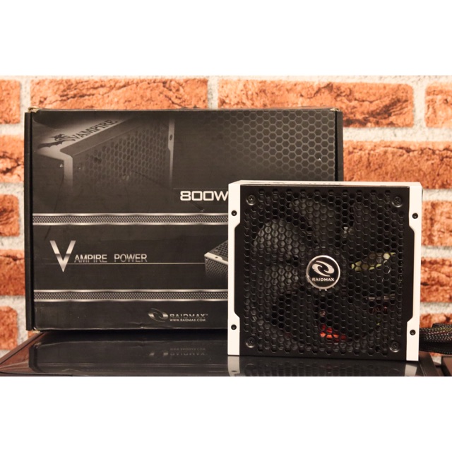 Psu 800w80+gold Raidmax Vampire ถอดสายได้