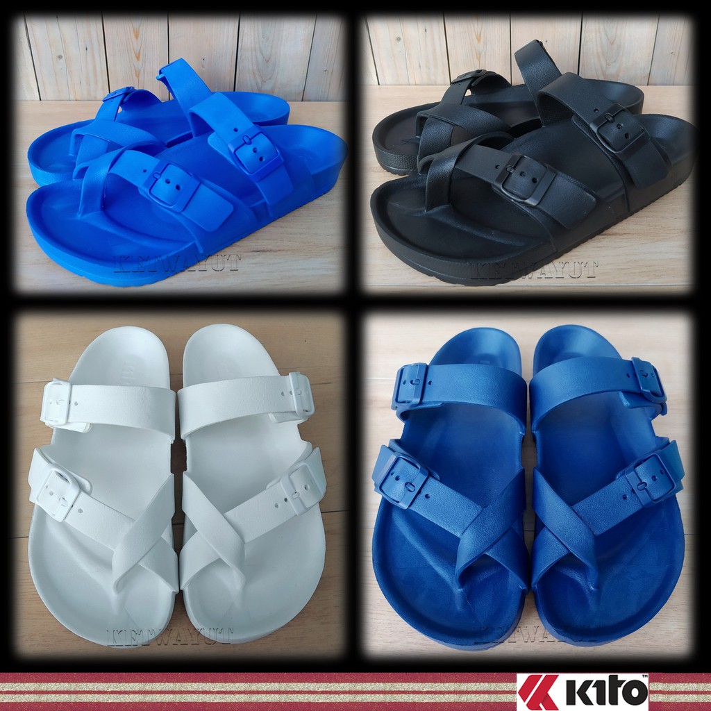 รองเท้าแตะแบบสวมผู้ชาย รองเท้าแตะผู้ชาย ใส่สบาย kito AG29M