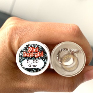 Mini bad girl gray พร้อมส่งสายตาปกติและค่าสายตา (lovelyplus)