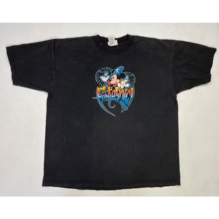 เสื้อยืดผ้าฝ้ายพิมพ์ลายแฟชั่น เสื้อยืด พิมพ์ลาย Disney Fantasmic Mickey Mouse