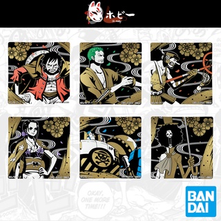 แผ่นแก้ว One Piece Akazaya Ichiban Kuji Prize Official Merchandise Official Banpresto