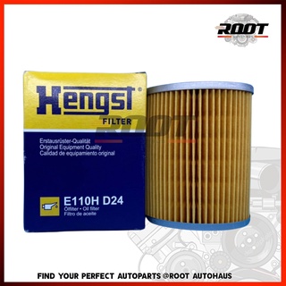 HENGST ไส้กรองน้ำมันเครื่อง BMW E34 M50 เบอร์ E110H D24