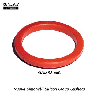 โอริง Nuova (สีแดง) Silicon Group Gaskets for  Simonelli Espresso machines