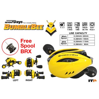 รอกหยดน้ำ 7Days Bumble Bee (แถมสปูน BRX) .