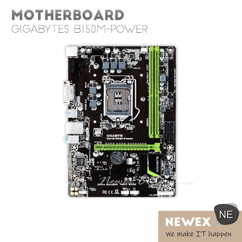 เมนบอร์ด MSI H110M PRO-VD PLUS Biostar H110MHC Galax B250M-A LGA1151 Asus P7H55-M LGA 1156 Gigabyte